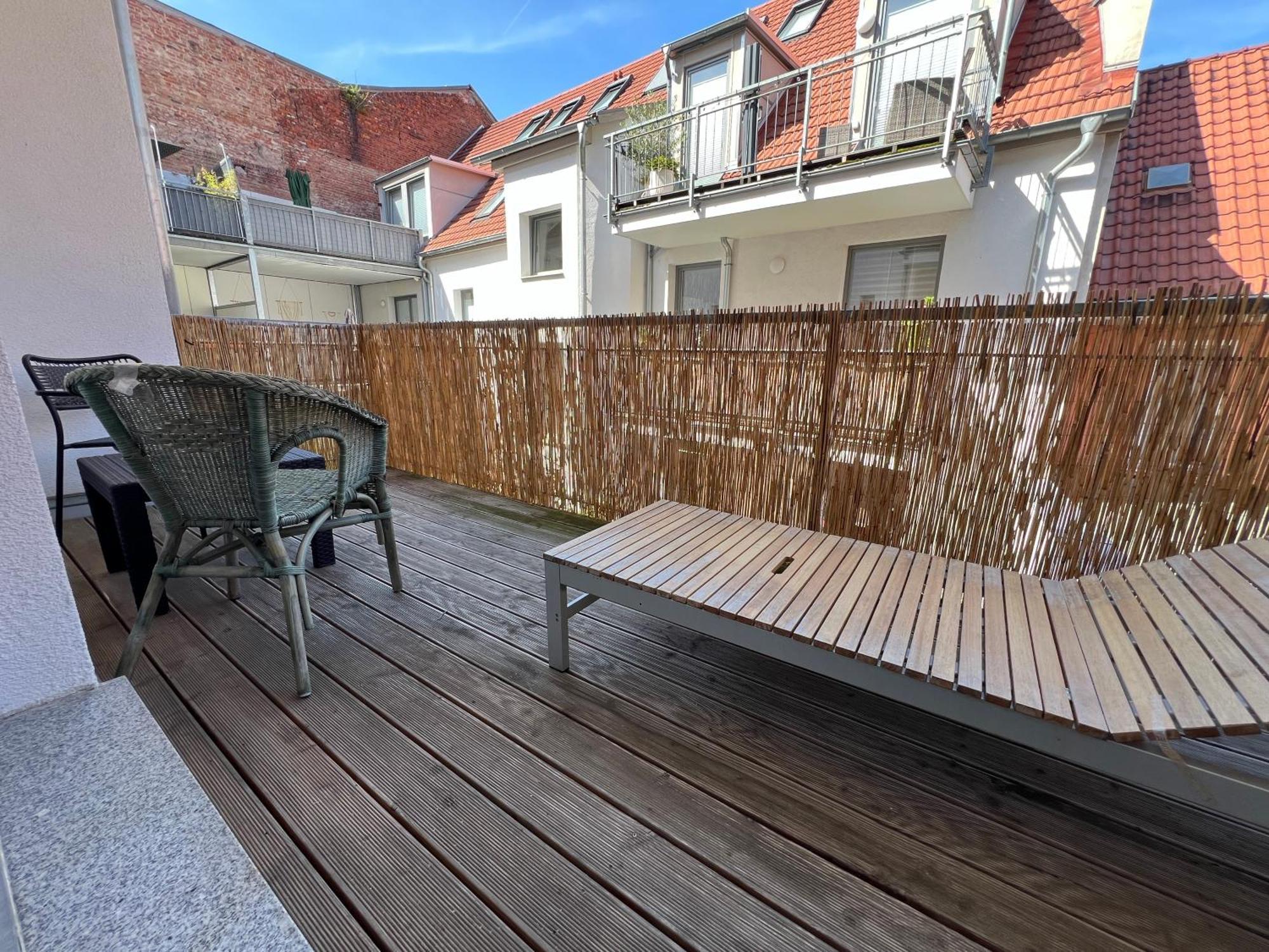 Balkon, Zentral, Modern, Erfurt City Exterior foto