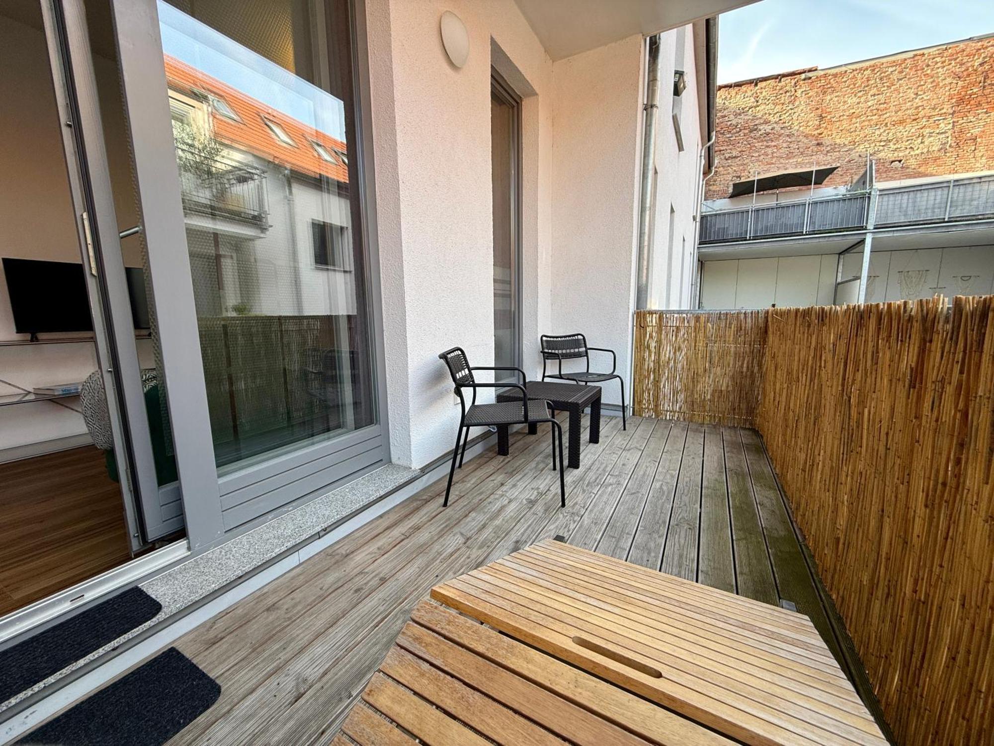 Balkon, Zentral, Modern, Erfurt City Exterior foto